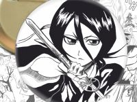 круглый значок Bleach Блич Рукия 003991
