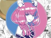 Значок Frieren Фрирен Аура 004018