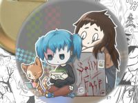 Круглий Значок Sally Face 004042