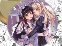 Значок Каеде та Макі Danganronpa 004121