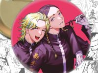 Значок Токійські месники Брати Хайтані Tokyo Revengers 004124