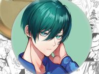 Значок Итоши Рин Синяя тюрьма Blue Lock 004180