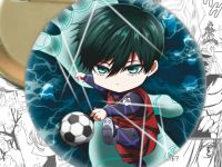 Значок Итоши Рин Синяя тюрьма Blue Lock 004181