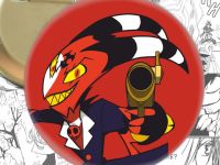 Значок Адский Босс Helluva Boss 004196