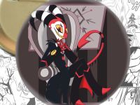 Значок Пекельний Босс Helluva Boss 004197