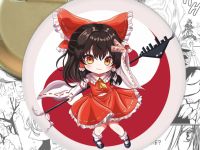 Значок  Рейму Тохо проджект Touhou Project  004439 