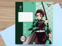 Тетрадь Demon slayer Танджиро 767287-2, клеточка 24 листа
