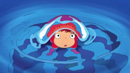 Ponyo on the Cliff by the Sea