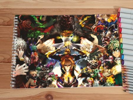 Альбом Моя геройська академія Boku no Hero Academia №0006