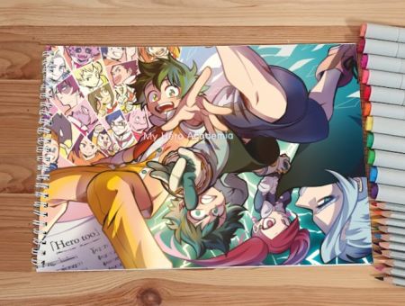 Альбом Моя геройська академія Boku no Hero Academia №0009