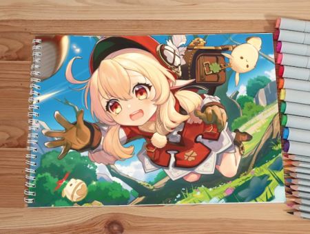 Альбом Геншин Імпакт Genshin Impact №0014 Клі