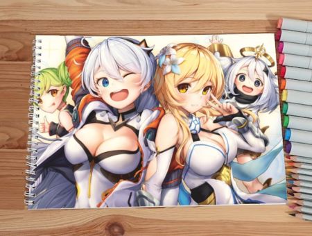 Альбом Геншин Імпакт Genshin Impact & Honkai Impact №0015