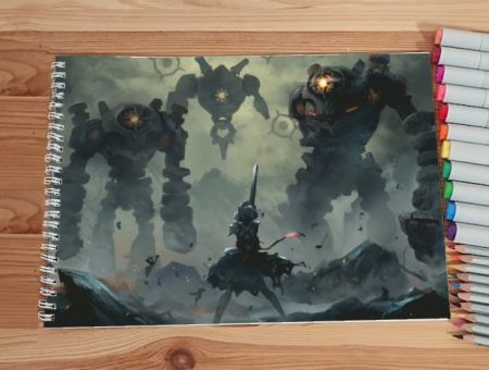 Альбом Геншин Імпакт Genshin Impact №0016 Ноелль