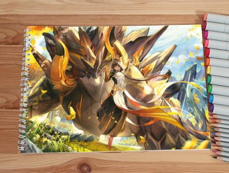 Альбом Геншин Імпакт Genshin Impact №0024 Чжун Лі 