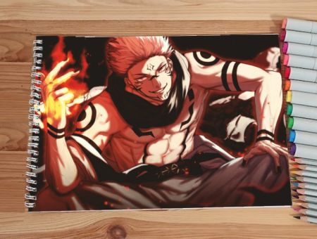 Альбом Jujutsu Kaisen Магічна Битва №0045