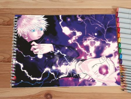 Альбом Jujutsu Kaisen Магічна Битва №0046 Годжо Сатору 