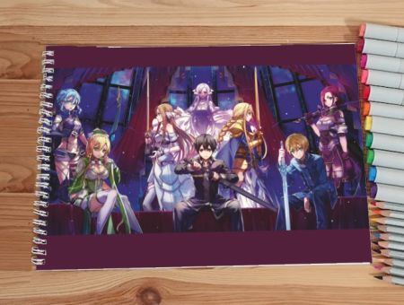 Альбом Майстер меча онлайн Sword Art Online №0048