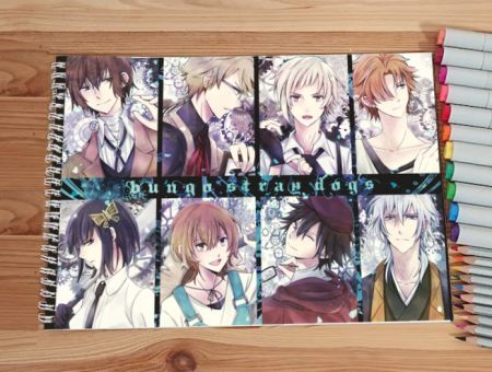 Альбом Bungou Stray Dogs Великий з бродячих псів №0051 Детективна агенція