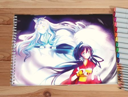 Альбом Bungou Stray Dogs Великий з бродячих псів №0052 Кека 