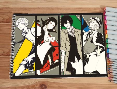 Альбом Великий з бродячих псів Bungou Stray Dogs №0053 