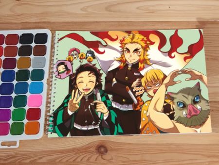 для акварелі - 12 сторінок щільність 200г/м 