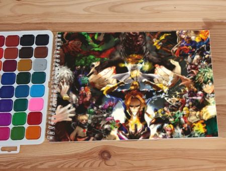 для акварелі - 12 сторінок щільність 200г/м 