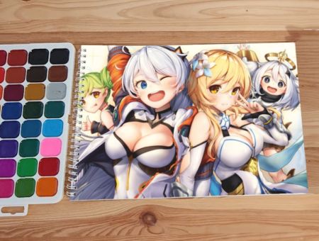 для акварелі - 12 сторінок щільність 200г/м 