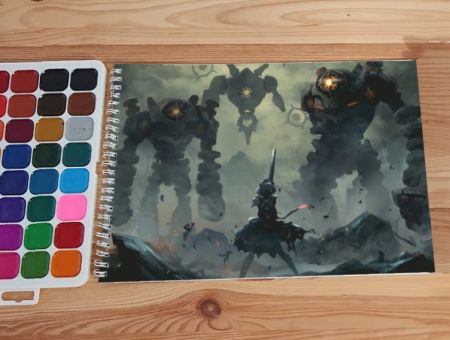 для акварелі - 12 сторінок щільність 200г/м 