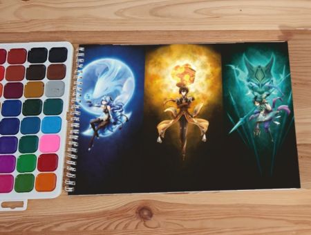 для акварелі - 12 сторінок щільність 200г/м 