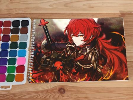 для акварелі - 12 сторінок щільність 200г/м 