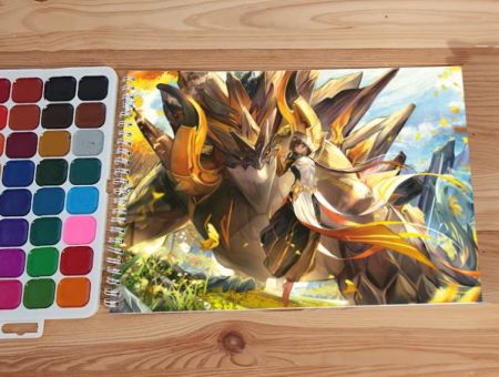 Для акварелі - 12 сторінок щільність 200г/м 