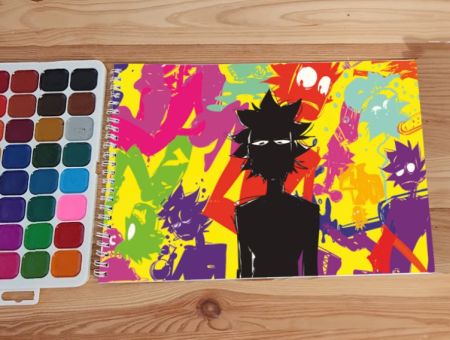 Для акварелі - 12 сторінок щільність 200г/м 