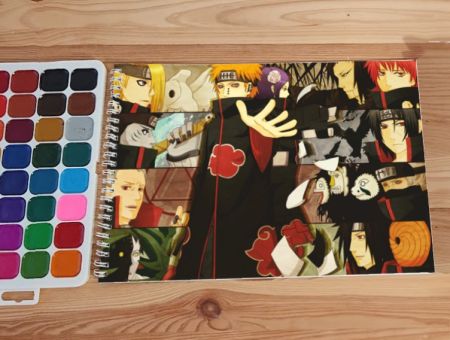 Для акварелі - 12 сторінок щільність 200г/м 