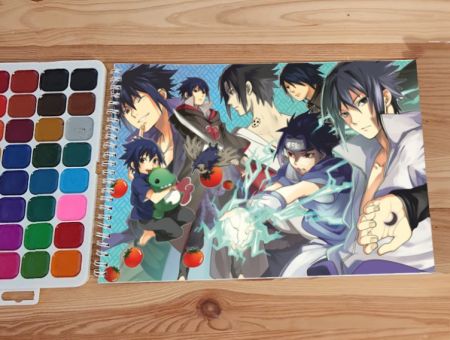 Для акварелі - 12 сторінок щільність 200г/м 