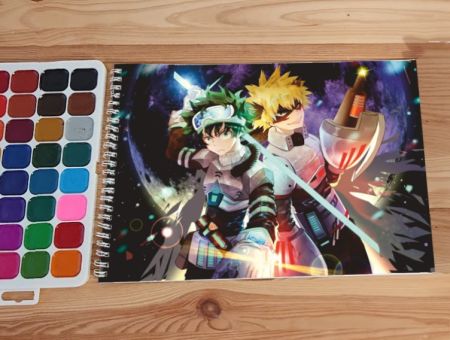 Для акварелі - 12 сторінок щільність 200г/м 