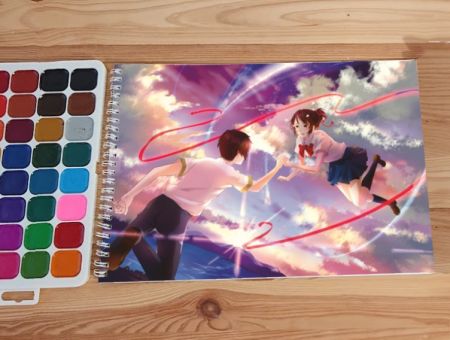 Для акварелі - 12 сторінок щільність 200г/м 