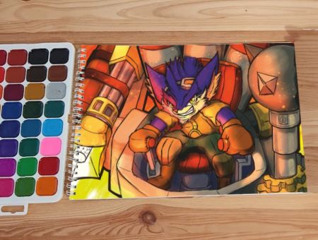 Для акварелі - 12 сторінок щільність 200г/м 