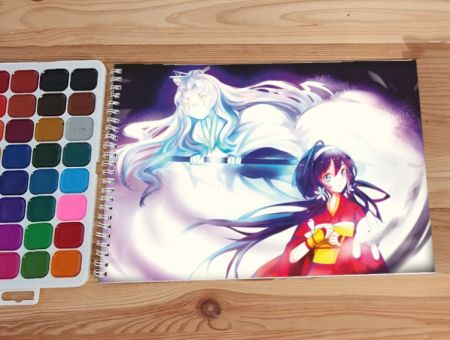 Для акварелі - 12 сторінок щільність 200г/м 