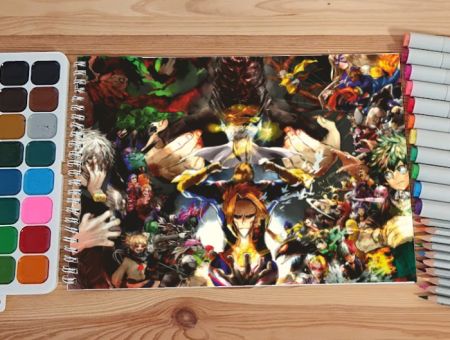 Альбом Моя геройська академія Boku no Hero Academia №0006