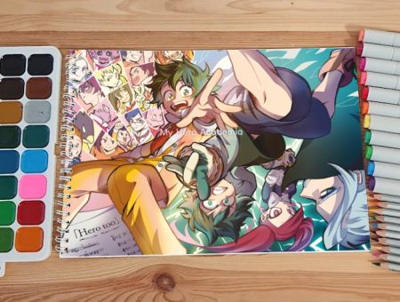 Альбом Моя геройська академія Boku no Hero Academia №0009