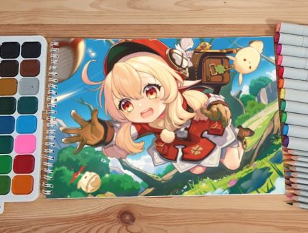 Альбом Геншин Імпакт Genshin Impact №0014 Клі