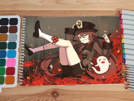 Альбом Геншин Імпакт Genshin Impact №0022 Ху Тао