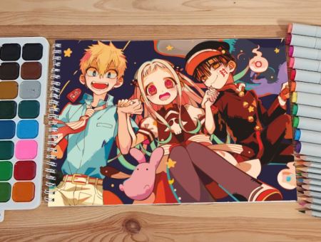 Альбом Туалетний хлопчик Toilet-bound Hanako-kun №0028 