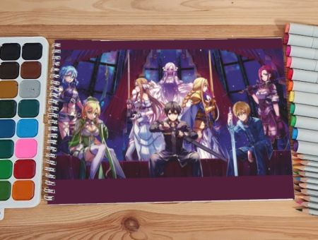 Альбом Майстер меча онлайн Sword Art Online №0048