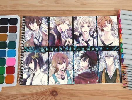 Альбом Bungou Stray Dogs Великий з бродячих псів №0051 Детективна агенція