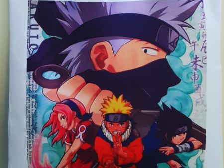 Сумка Шопер Наруто Саске Сакура Какаші Naruto 4525