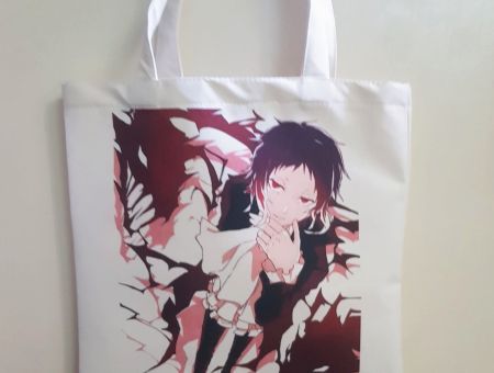 Сумка Шопер Великий из бродячих псов Акутагава Bungo Stray Dogs 4558