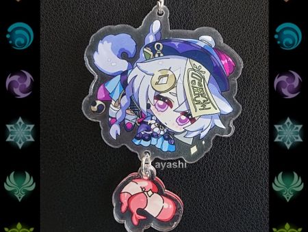 Брелок Геншин Імпакт Genshin Impact Ци Ци БРФ-0014-35 фігурка , акриловий 