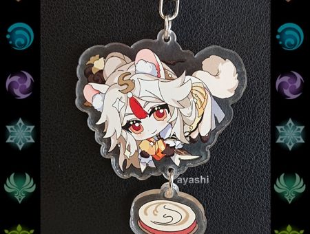 Брелок Геншин Імпакт Genshin Impact Нін Гуан БРФ-0014-37 фігурка , акриловий 