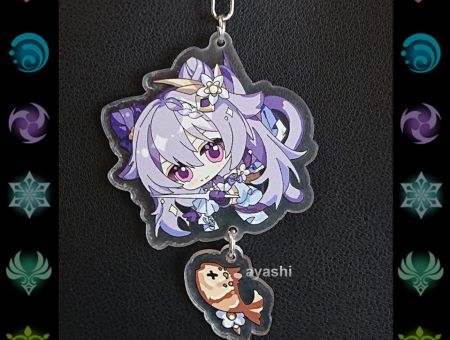 Брелок Геншин Імпакт Genshin Impact Ке Цин БРФ-0014-39 фігурка , акриловий 